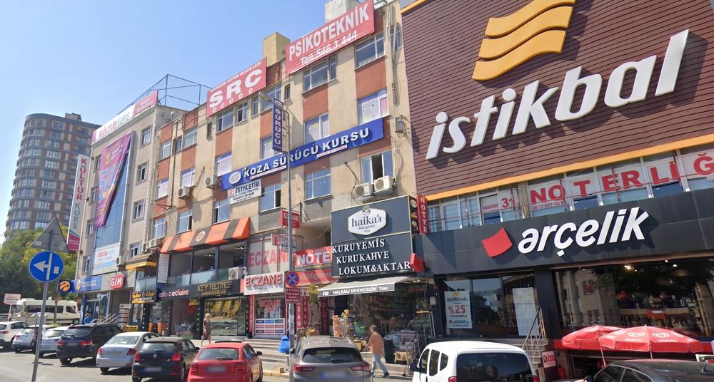 Sivrikaya SRC Kursu Küçükçekmece Bina Girişi ve Tabelası